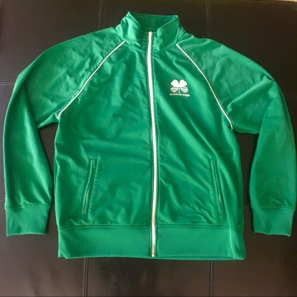 American Eagle Outfitters Other - Vintage American Eagle Nike-Like Green Jacket NWOT